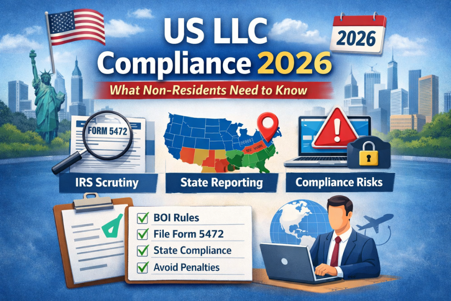 US LLC Compliance in 2026: What Non-Resident Founders Need to Know (New Rules & Hidden Risks)